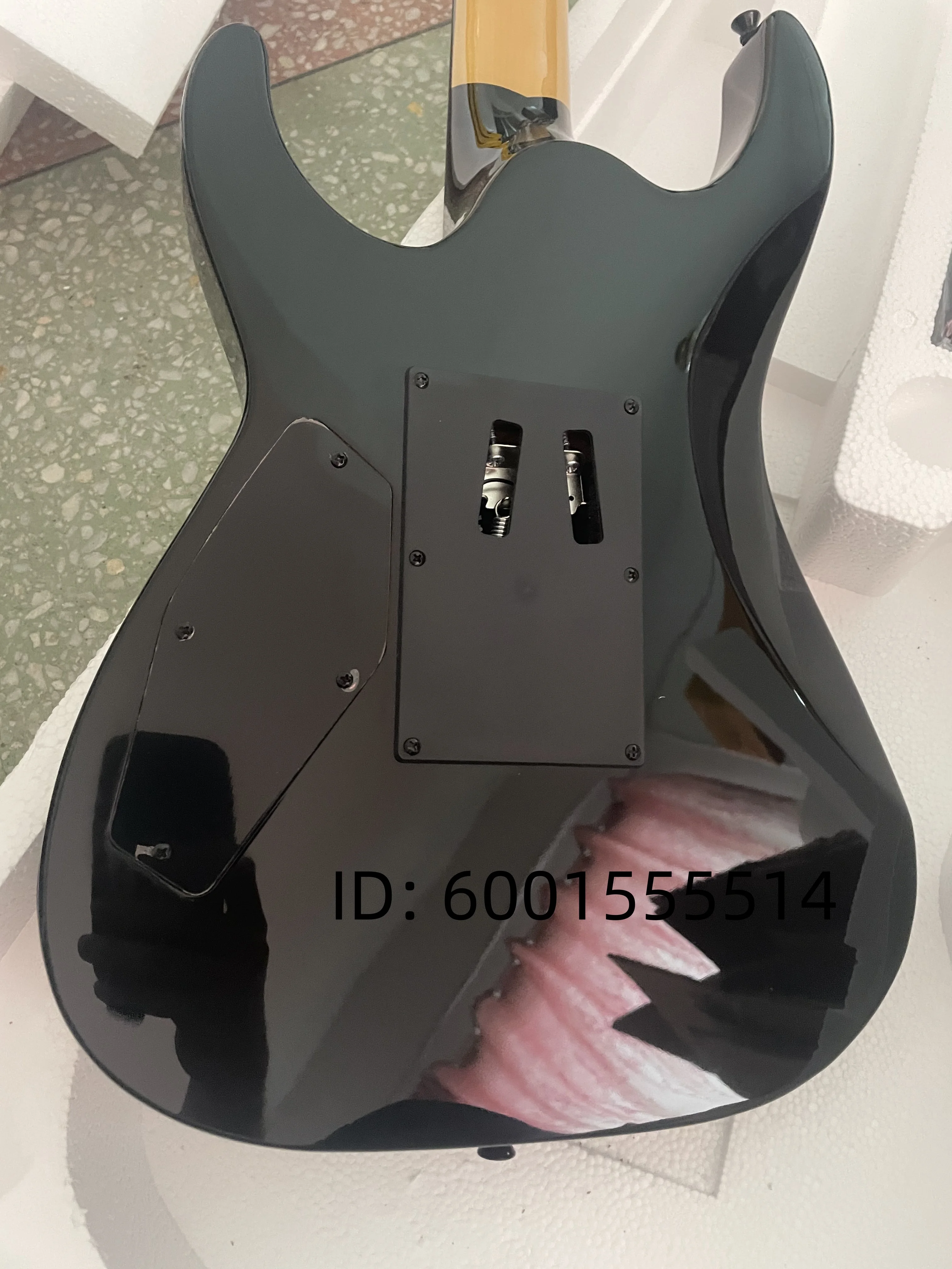 توصيل 25-35 يومًا) أرسل غدًا متجر ESP المخصص KH-2 Ouija Kirk Hammett Synthia Electric Guitar #6
