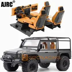 Simulazione interna parti di modifica del sedile di controllo centrale per 1/10 RC Crawler Car Traxxas TRX4 Defender