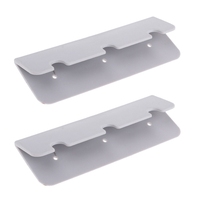 2Pcs PVC Boat Seat Hook Clips Brackets for Rib Dinghy Kayak Inflatable Boats Accessory