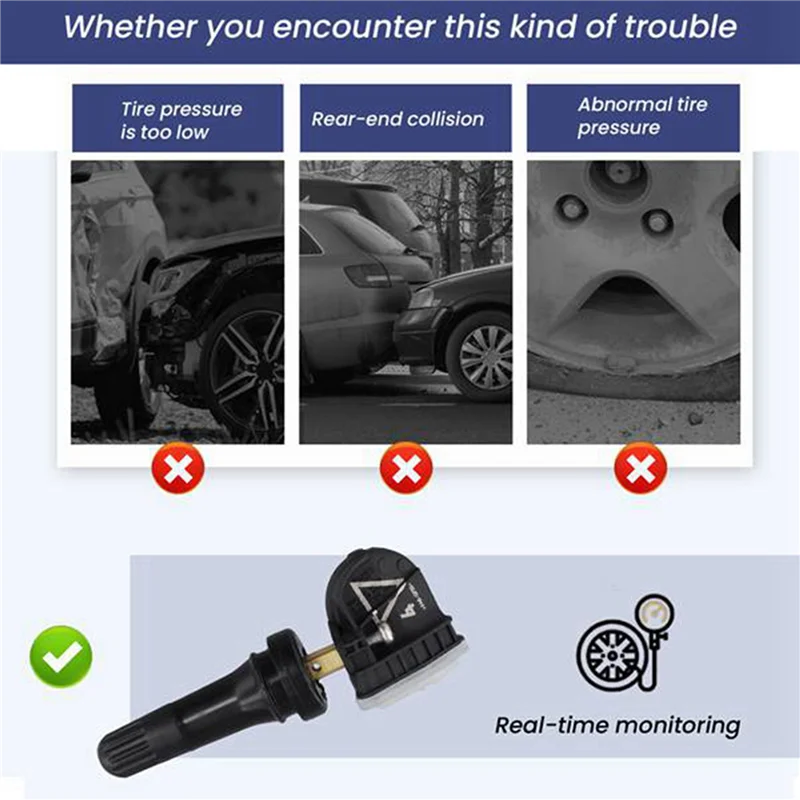 

20PCS 13544442 Tire Pressure Sensor Monitoring System TPMS 433Mhz For GM Buick Cadillac CT6 Opel