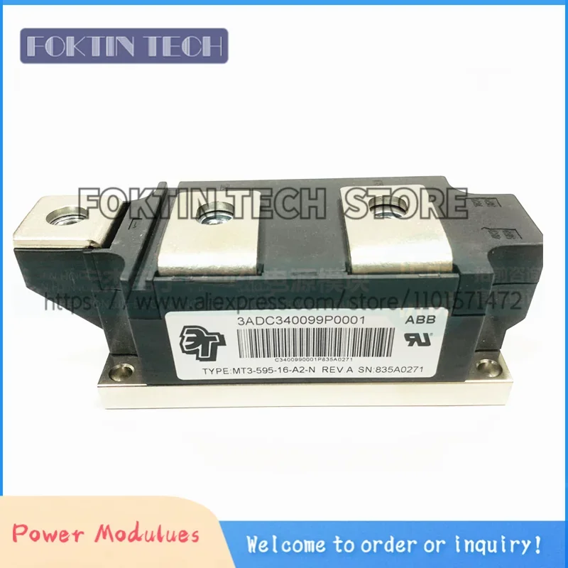 New MT3-540-16-A2-N MT3-540-14-A2-N MT3-540-12-A2-N MT3-595-16-A2-N  MT3-595-14-A2-N  MT3-595-12-A2-N    Thyristor  Power Module