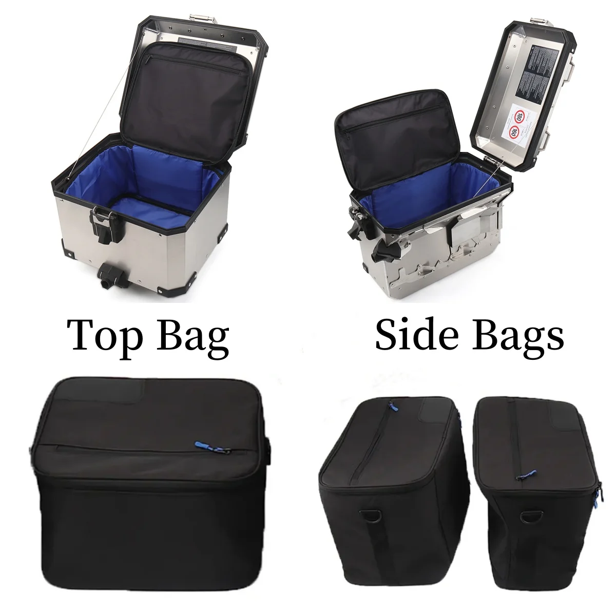 

New For BMW R1250GS R1200GS ADV F800GS F850GS F750GS Motorcycle Left Right Luggage Bags Side Box Inner Bags Top Case Liner Packs