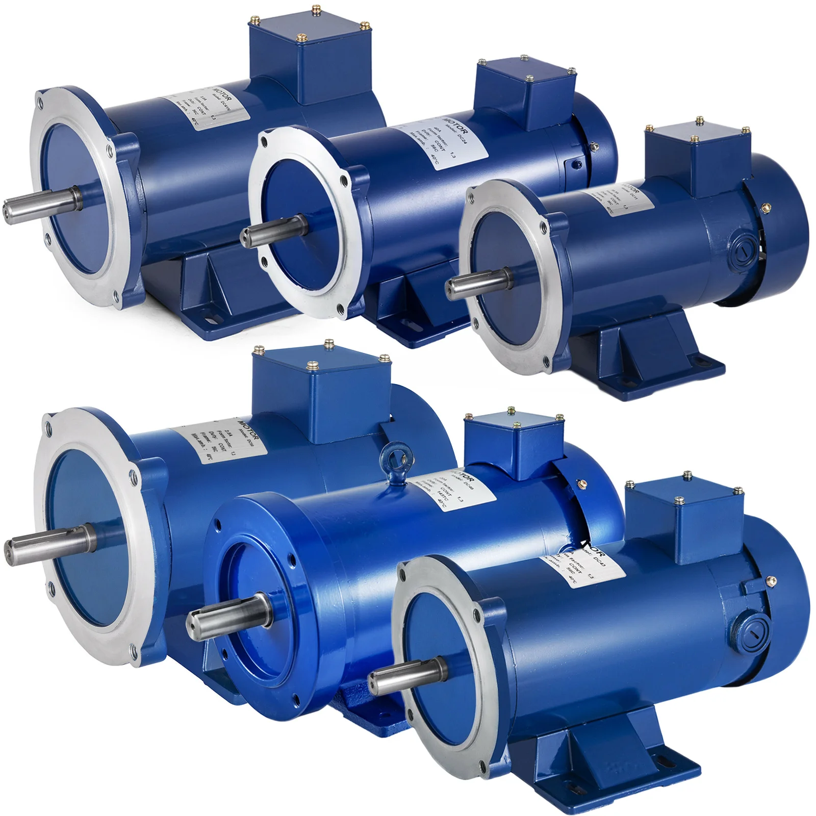 

Электродвигатель постоянного тока 1/3 л.с. с рамой Nema56c, 180 В, 1750 об/мин