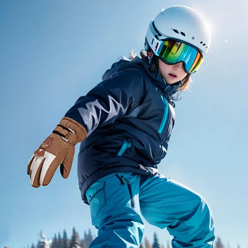 Ski handschuhe Kinder Kinder Winter handschuhe wasserdichte Outdoor-Handschuhe Kinder Winter handschuhe Handschuhe rutsch fest für das