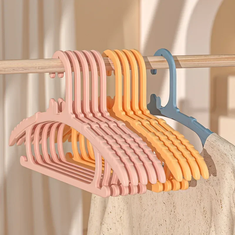 Baby Hangers for Closet,10pcs Non-slip Hanger for Newborn Clothes,Space Saving Cascading Children Coat Rack for Girl Boy Toddler