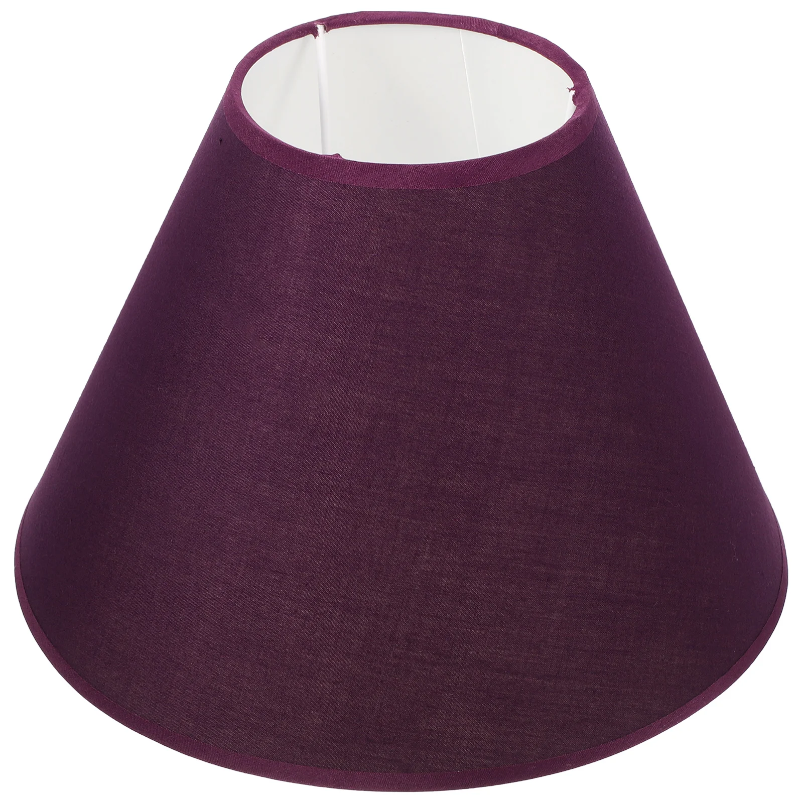 

E27 Lamp Shades Purple Fabric Table Floor Bedside Desk Shade Cover Replacement Lighting Cloth Lampshade Home Hotel Use