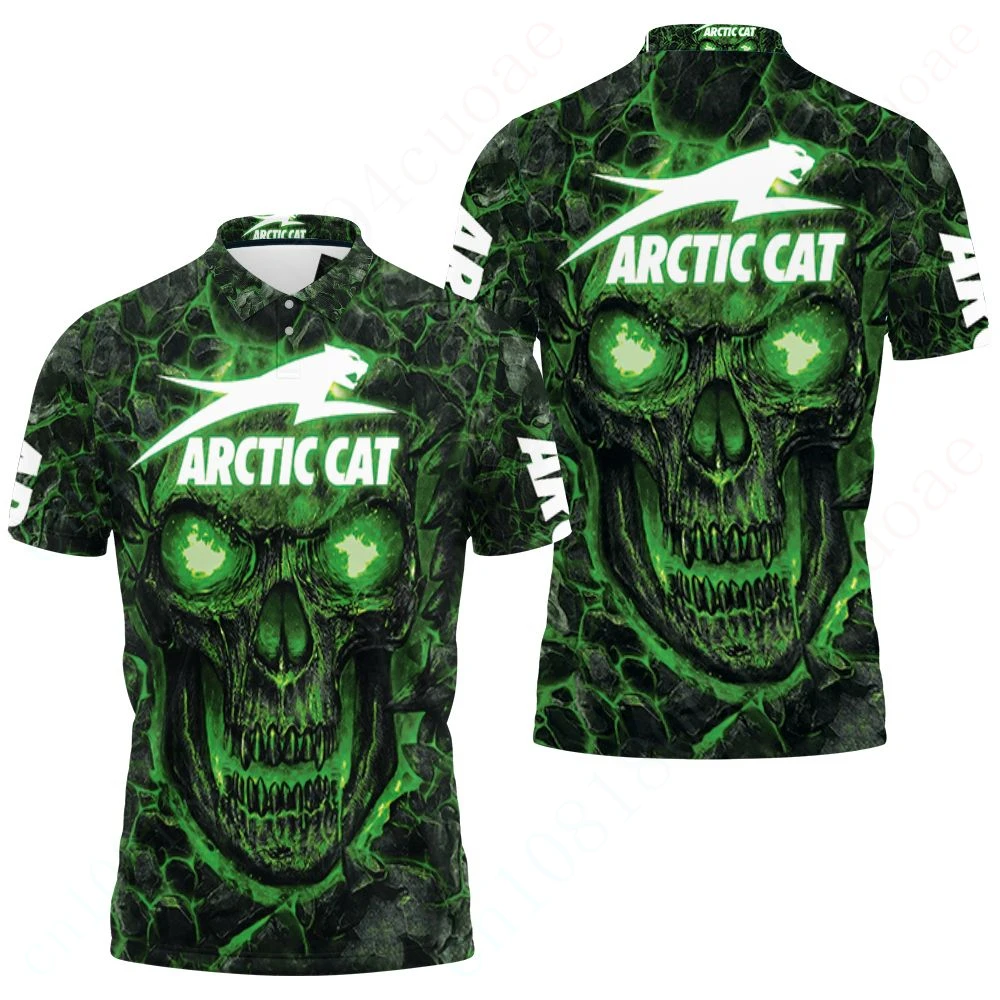 

Arctic Cat Polo Shirts And Blouses Casual T Shirt For Men Harajuku Tee Anime Golf Wear Quick Drying Short Sleeve Unisex Clothing