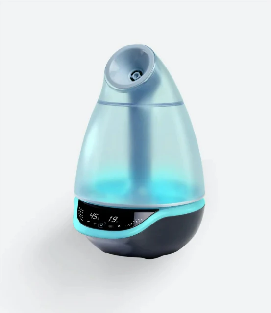 

Babymoov Hygro + Humidifier With Programmable Humidity Control and Timer, 7 colors Night Light, and Essential Oil Diffuser