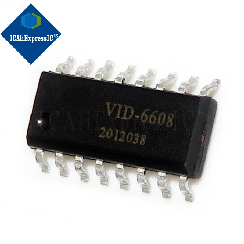 

50pcs/lot VID-6608TR VID-6608 VID6608 SOP-16 In Stock