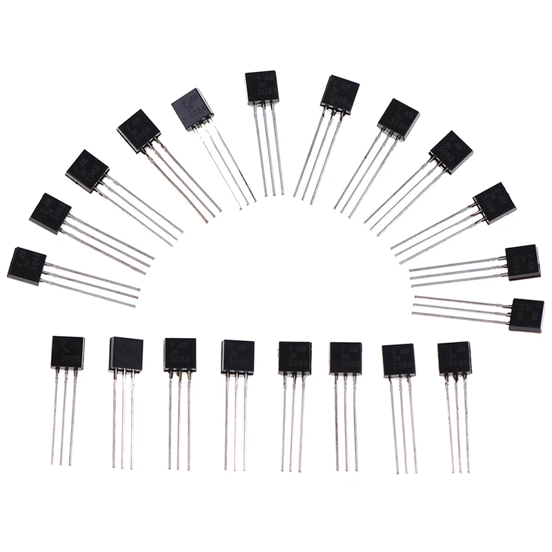 20 PCS 2N5088 TO-92 Triodos em linha Semicondutores separados