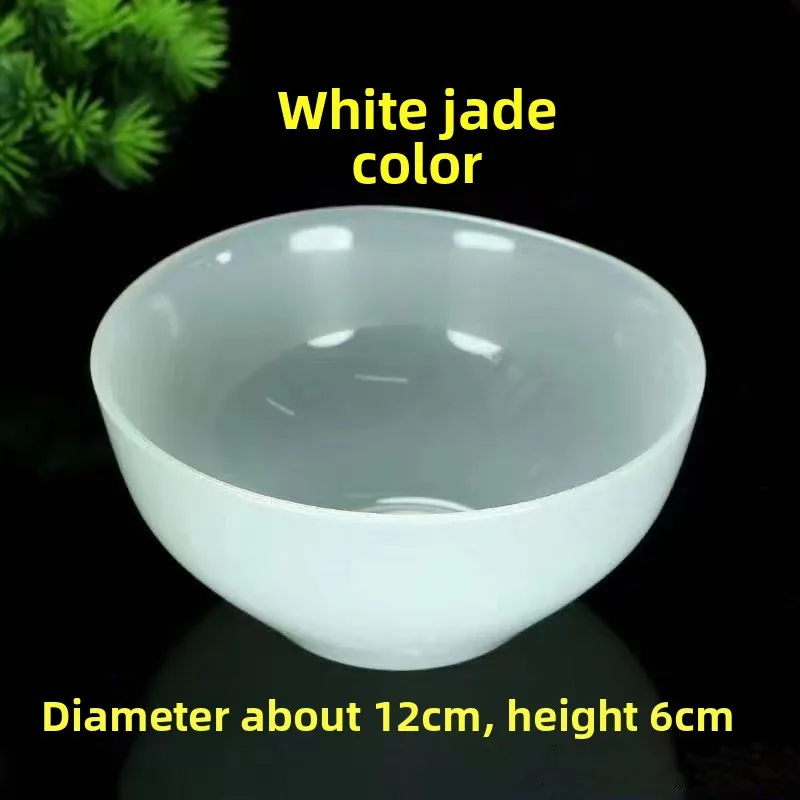 

Pure l Transparent High Temperature Resistant Glass Bowl Set Clete Home Use Dining Utensils Set Chinese Sle round ...