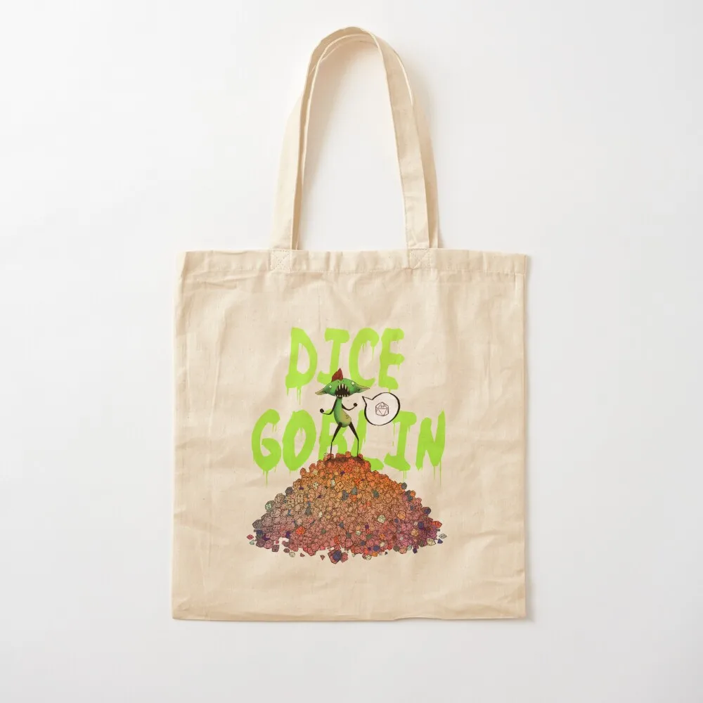 Dice Goblin Tote Bag bags luxury women Canvas stote bag Gift bags great bag