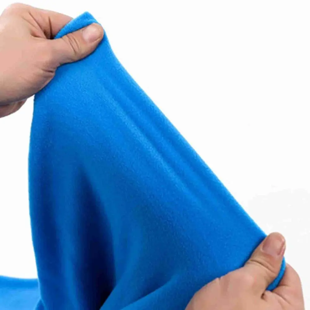 Cozy Comfortable Fleece Sleeping Bag Two-Way Zipper Soft Emergency Emergency Blanket Outdoor Bivvy Sack Travel