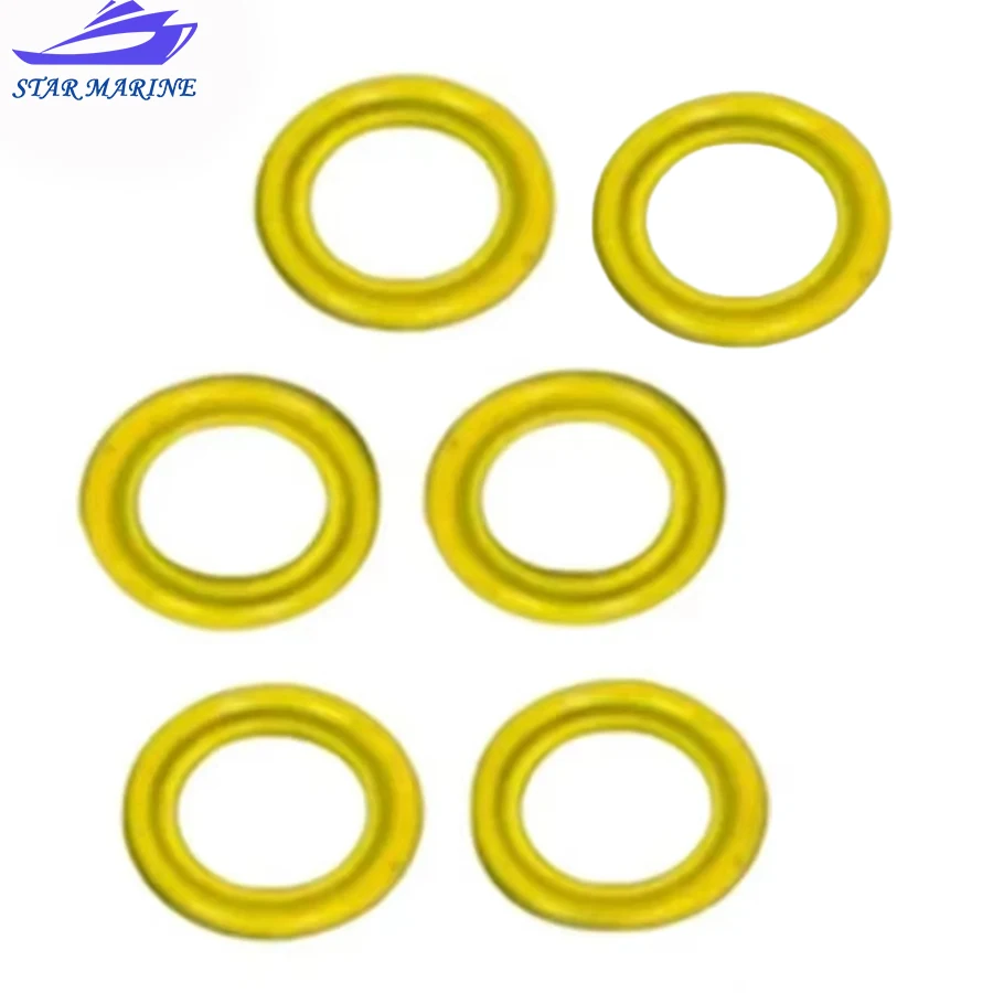 

6Pieces Gear Case Lube Oil Drain Plug Washer Gasket 26-830749 For Mercury Marine/Mercruiser Boat Parts