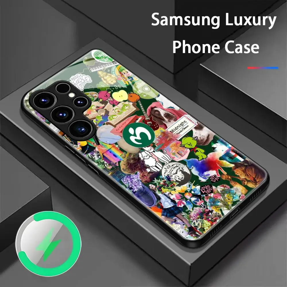 Mrs. GREEN APPLE Phone Case For Samsung S26 S25 S24 S23 S22 S21 S20 Plus Ultra Fold A Glass Magnetic Case