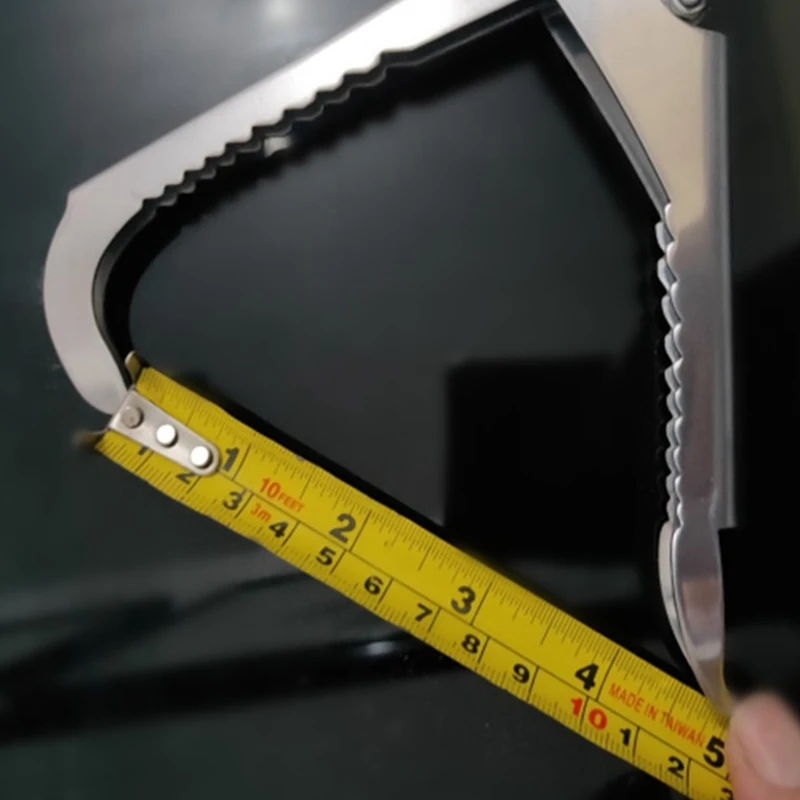 ABGR-Зажим для змей, захват для рептилий, щипцы для захвата, инструмент из нержавеющей стали для кормления змей, охоты, ловли широких челюстей