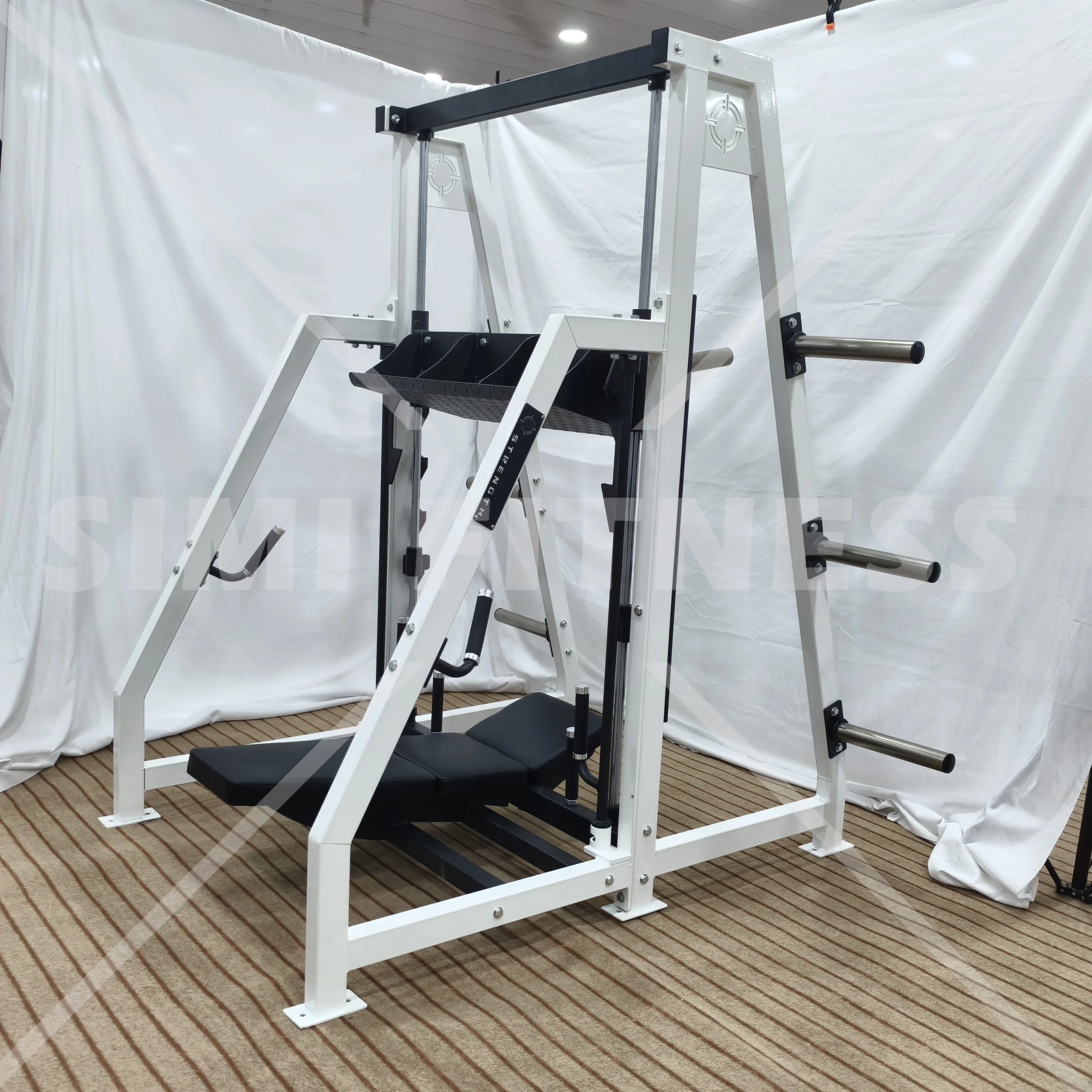 Multi Adjustable Weight Bench Commercial Grade Flat Incline Decline Workout Bench for Professional Gym