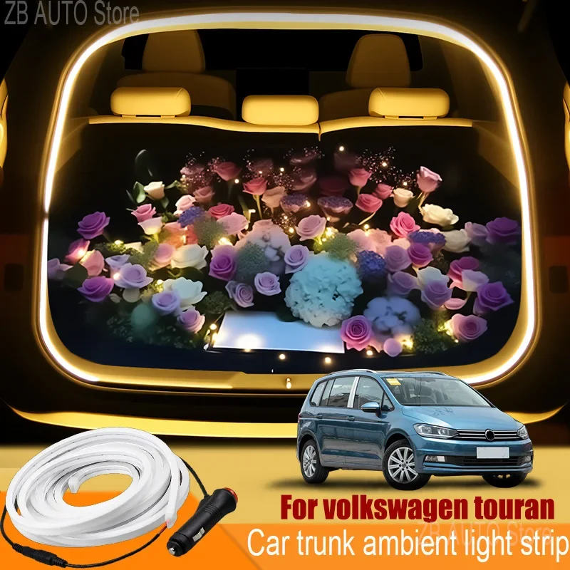 

For volkswagen touran Automobile trunk ambient light automatic sensing car interior lighting with accessories