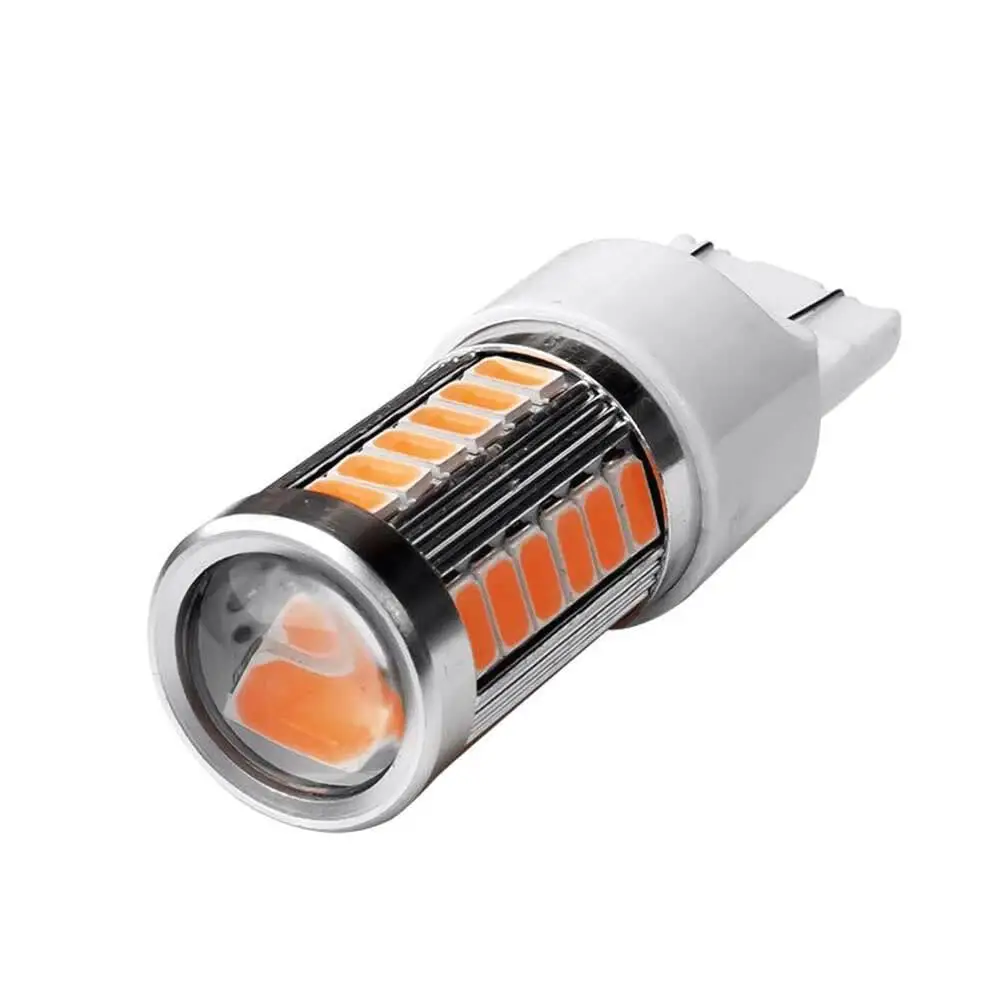 Gelb 3157 Auto Rückfahrlicht Backup 33-SMD Glühbirne Lampe Auto Blinker