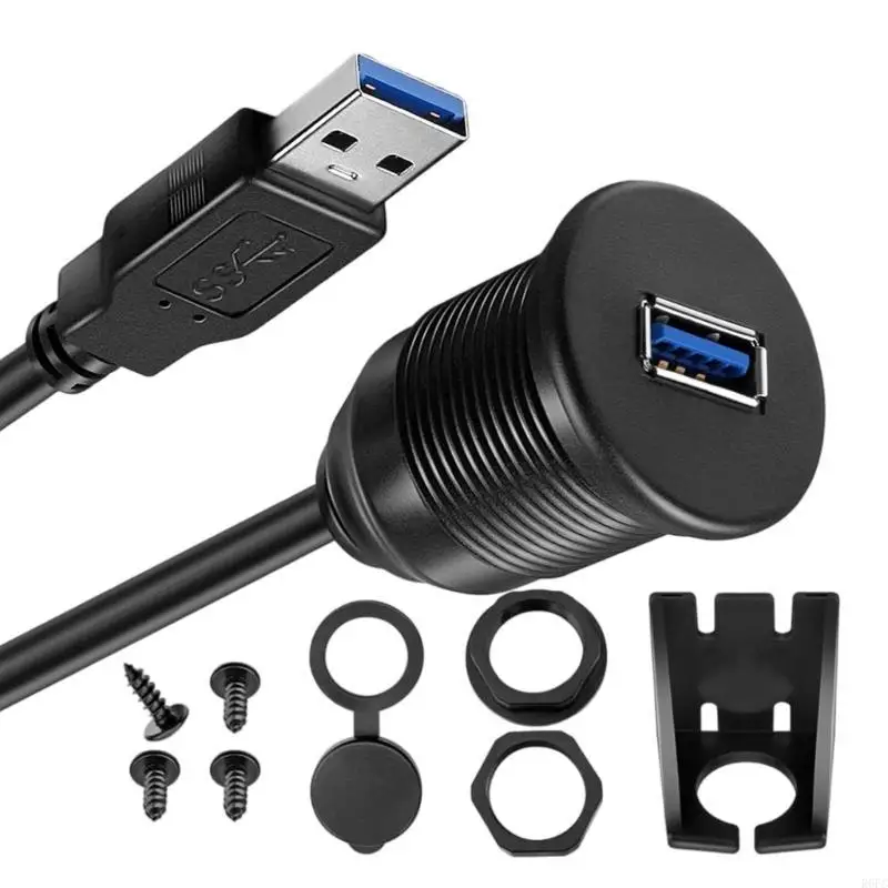 

USB3.0 мужского и женского слухового удлинительного кабеля водонепроницаемой для транспортных средств и морских