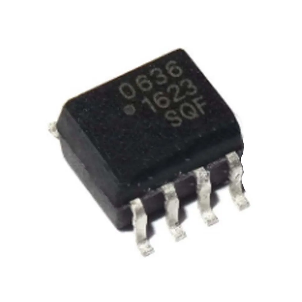 1PCS HCPL-0636 SOP-8 Patch Screen Printing 636 high Speed optocoupler Isolator