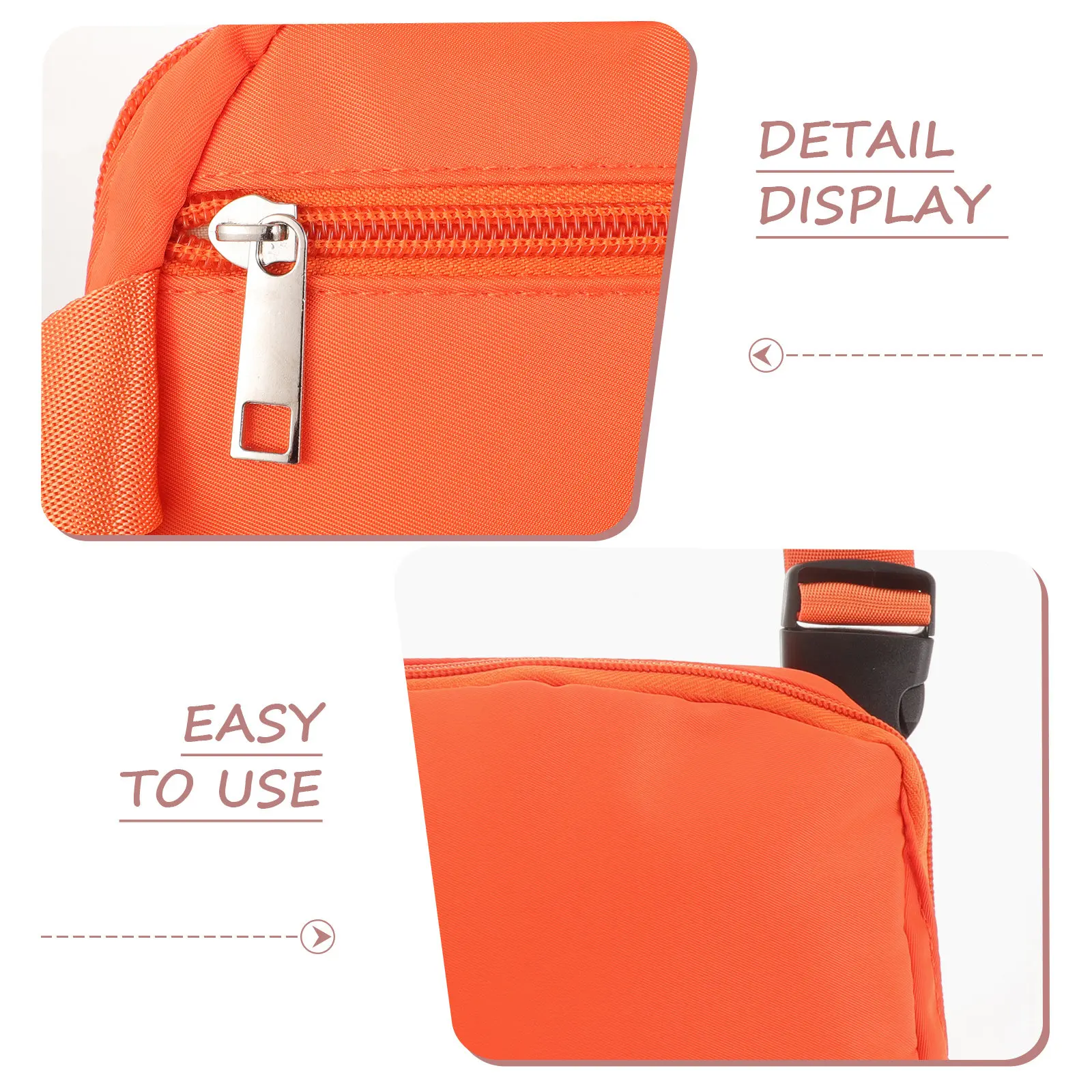 

Waterproof Sports Waist Bag Adjustable Wear-Resistant Fanny Pack for Running Cycling Travel Outdoor Chest Pouch