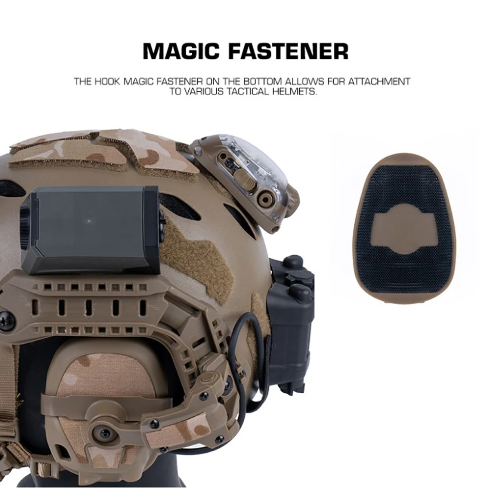 ملحقات خوذة WST التكتيكية ضوء إشارة خوذة رابتور مجموعة متنوعة من تأثيرات الإضاءة ضوء التعرف على إشارة الخوذة #6