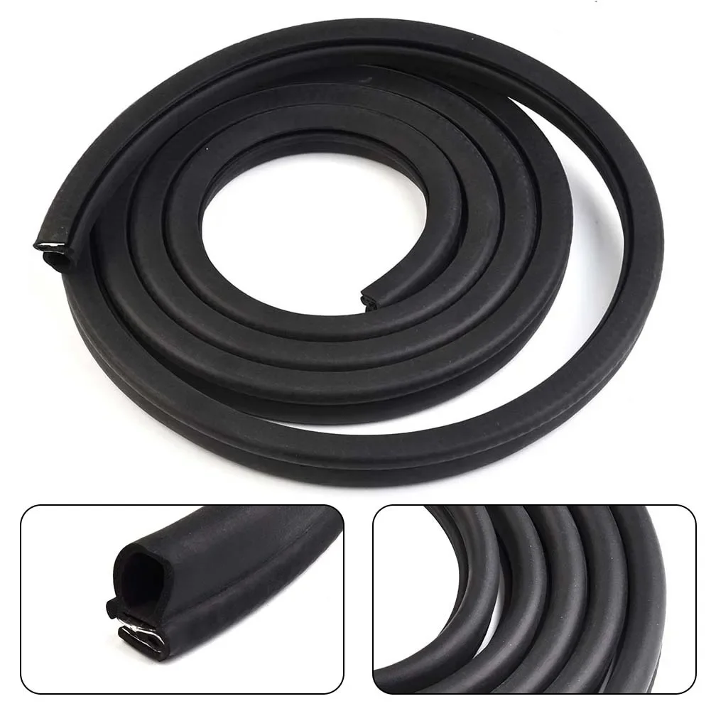 استبدال صب الديكور للسيارة ، شريط ختم أسود ، مقاوم للغبار ، مطاط ، مقاوم للاهتراء ، واقي الحافة ، ملحق