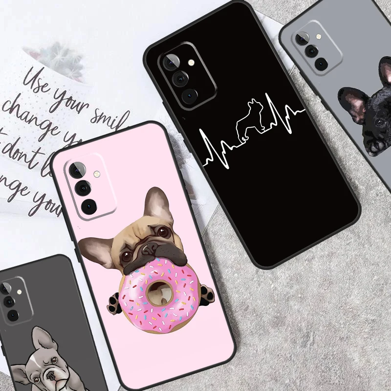 French Bulldog Dog For Samsung Galaxy A15 A25 A51 A71 A12 A32 A52 A72 A14 A24 A34 A54 A13 A23 A33 A53 A73 Case