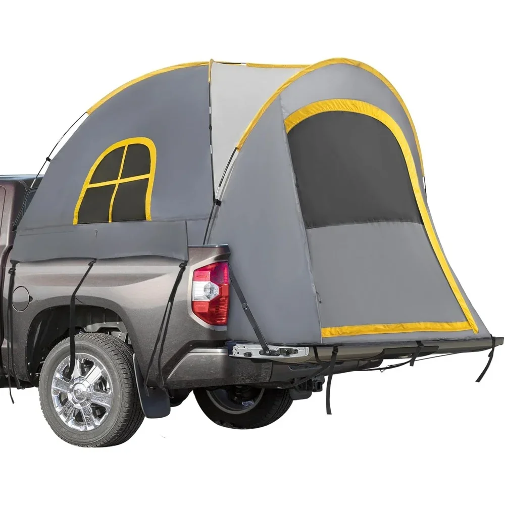 

Tent Awnings, 5.5-6.5 Foot Pickup Truck Tent, Waterproof P Double Decker Truck Bed, Portable Camping Truck Bed Tent Awnings