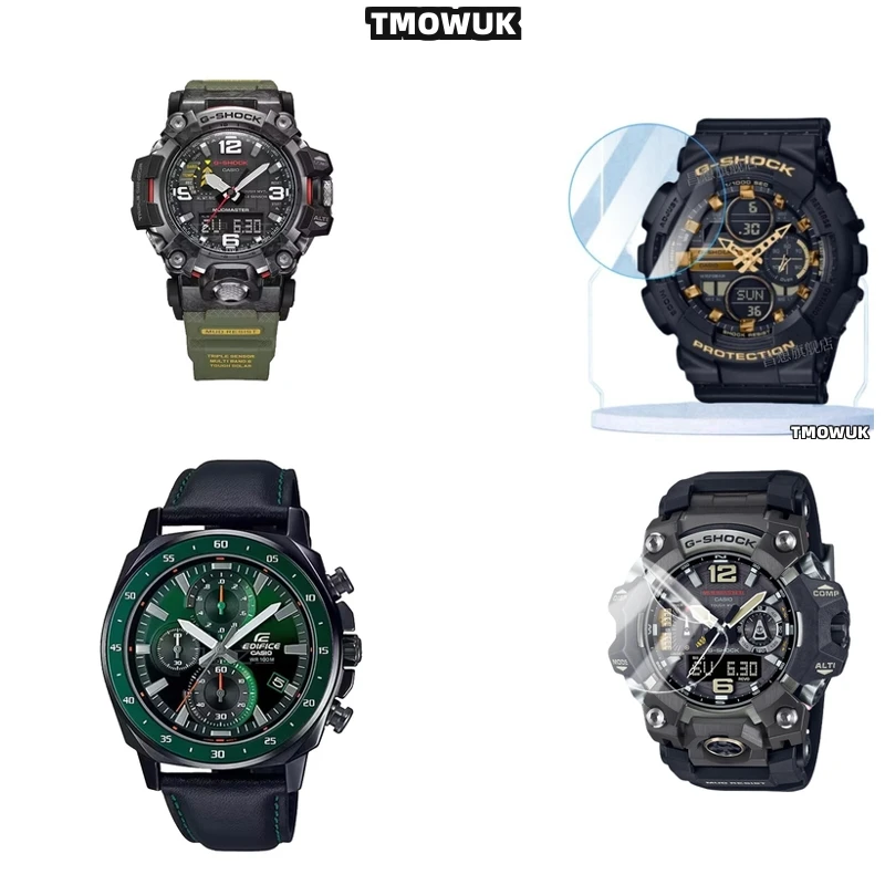 

For Casio GWG-2000 S2200 S140 EFV 540D L MDV 107 EFV 520DB GRB 100 GA 2110 - Anti-Fingerprint Screen Protector