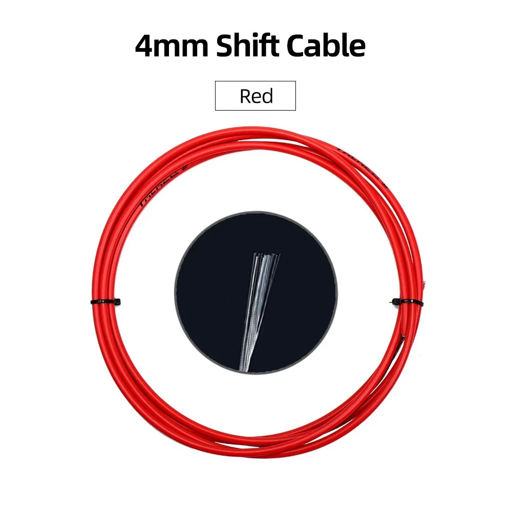 3m Fiets Remkabel/Shift Kabel Behuizing 4mm/5mm Fiets Remkabels Buis MTB Racefietsen Rem Shifter Derailleur Kabel Lijn - afbeelding 1