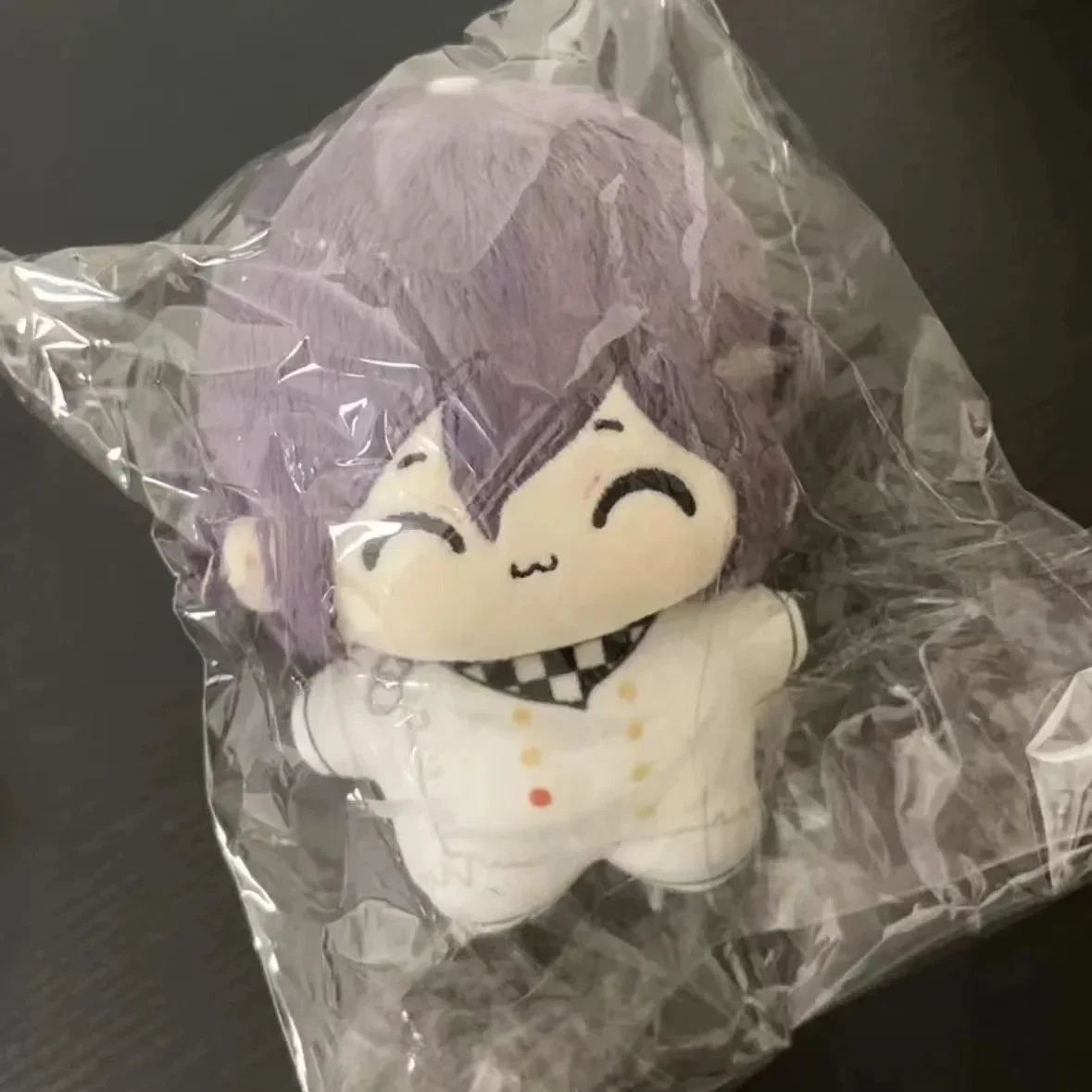 10cm Danganronpa Kokichi Oma Urocza mini rozgwiazda ciało lalki brelok do kluczy Kawaii Zabawki Prezent urodzinowy Zabawki świąteczne dla dzieci