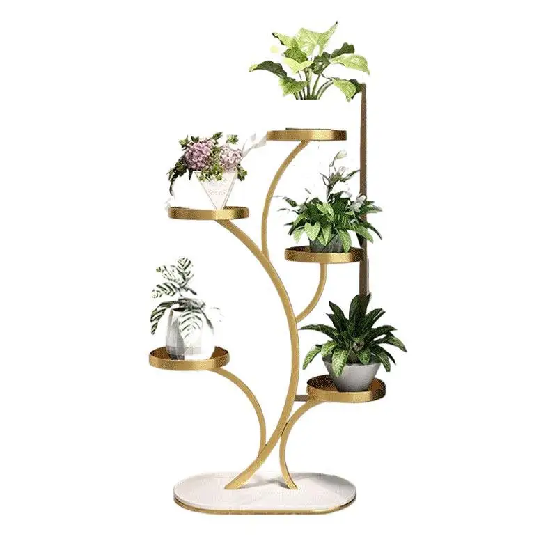 LH high-end flower rack living room floor-to-ceiling balcony rack flower pot bracket multi-layer