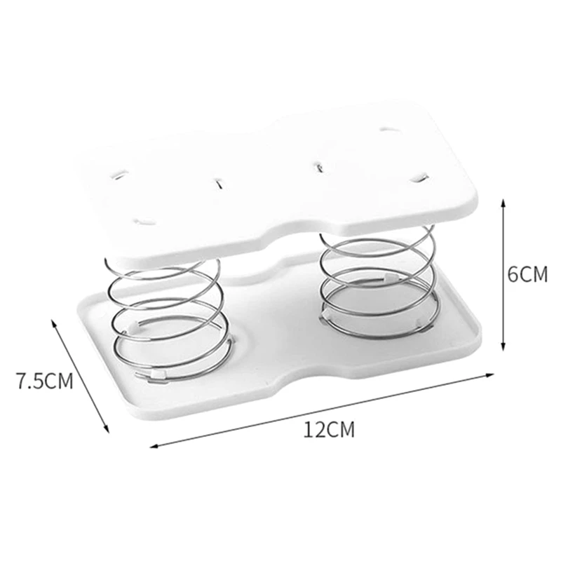 Spring Tissue Case, Tissue Box Spring Holder, Paper Towel Stand, Tissue Tray, Tissue Support Stand, Simple And Practical