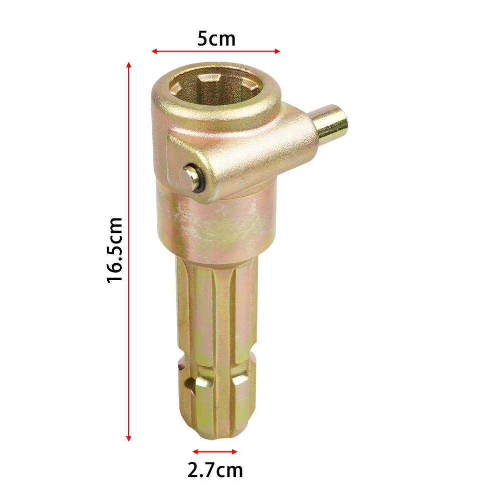 PTO Adapter Female 1 3/8in 6 Spline Male 1 3/8in 6 Spline PTO Extender For Up to 70HP Tractor TH-1046A-G