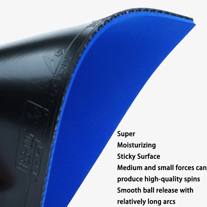 LOKI لزجة تنس الطاولة المطاط RXTON 5 Pro نقاط خاصة المقاطعة مع إسفنجة عالية الكثافة بينغ بونغ المطاط ITTF المعتمدة