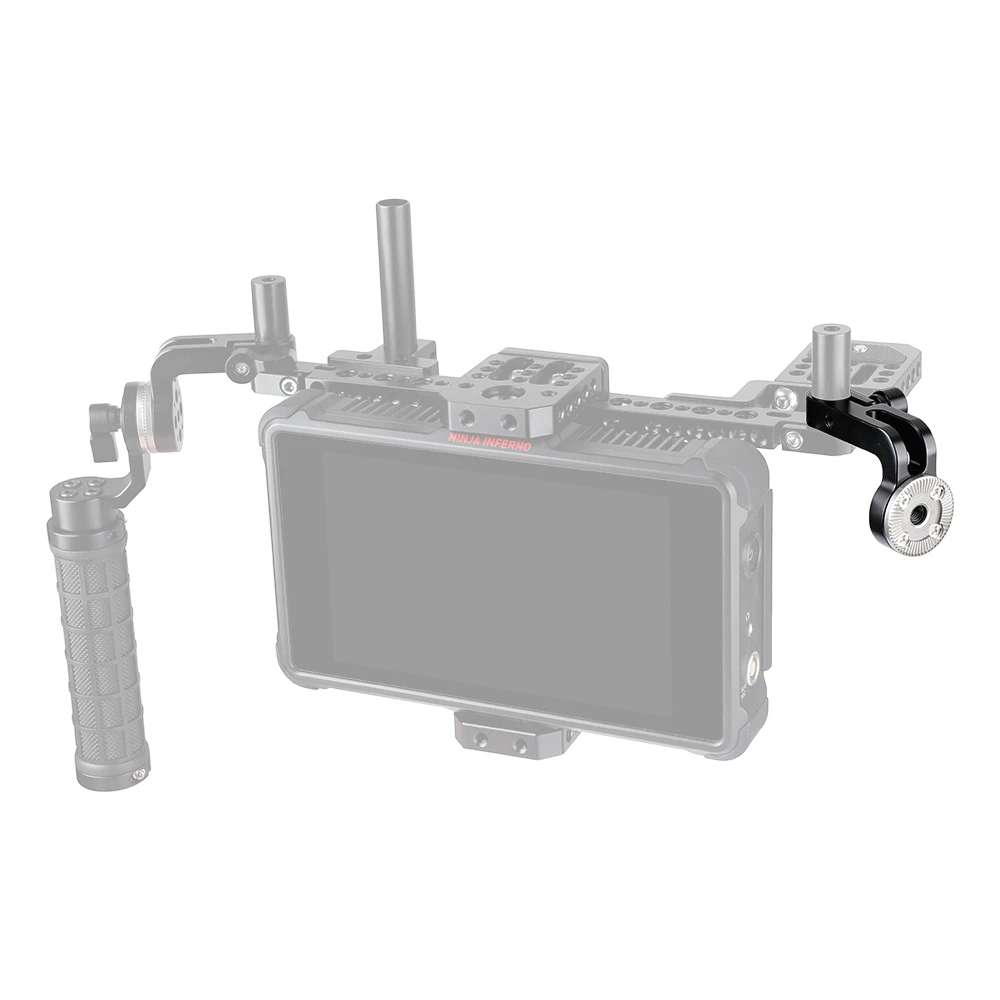 CAMVATE أري روزيت جبل M6 أنثى الموضوع موصل مع 15 مللي متر قضيب المشبك محول ل شاشة كاميرا قفص تلاعب مقبض تصاعد