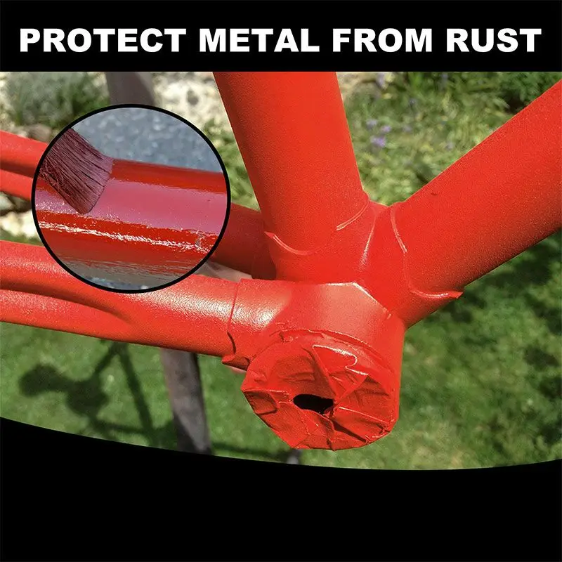 Metal Rust Removal and Conversion Agent Rust Renovator Rust Remover for Metal Rust Converter Metallic Paint with Brush 100ML