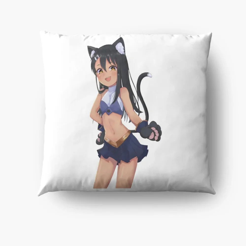 Don't Toy with Me Miss Nagatoro / Ijiranaide Nagatoro San Sofa Bed Home Decor Pillow Case Cushion Cover Gifts