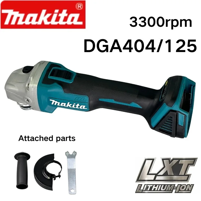 Makita DGA404 125MM Elektromos Istennő Ragozható sebesség brushless szögben Zúzogép woodworking áram szerszámok számára makita 18V Üteg