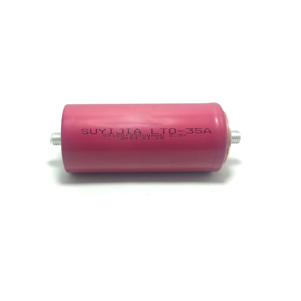 2.3V 60160 Rechargeable Lithium Titanate Battery 30Ah 35Ah 10C Discharge Lithium Titanate Power Battery for Car Electric Boat