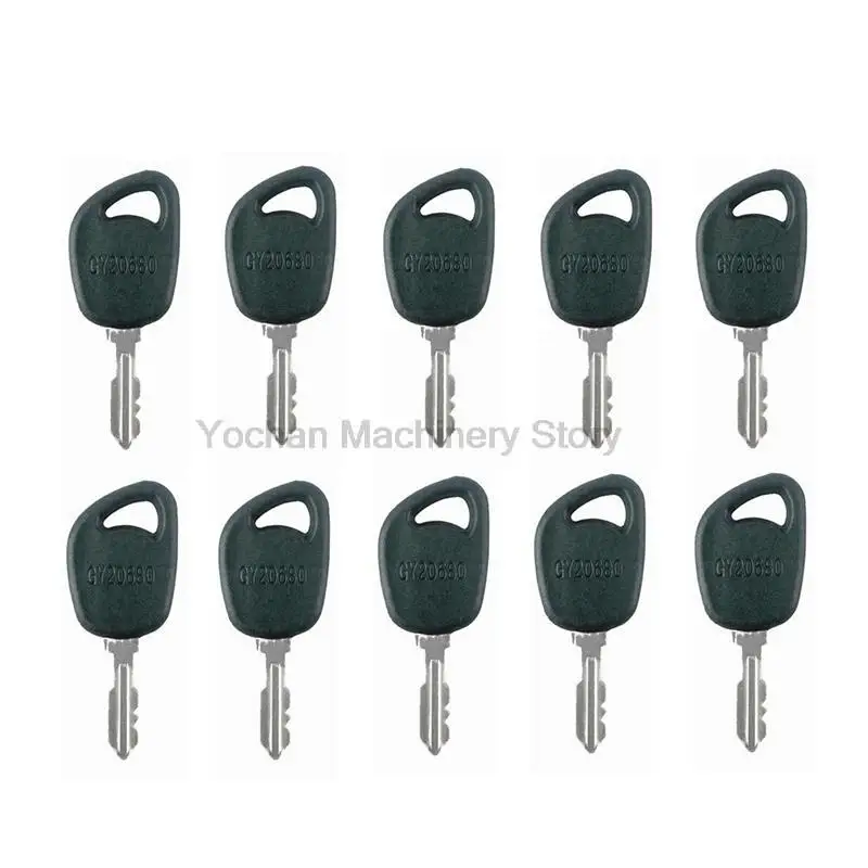 

10 Pcs Ignition Starter Key GY20680 For HUSQVARNA Cub Cadet John Deere Delta Poulan MTD Toro Mower Lawn Tractor