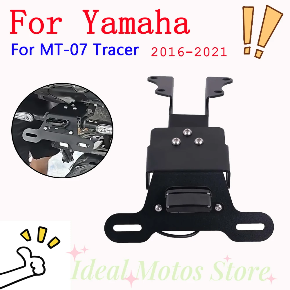 

For YAMAHA Tracer MT-07 Tracer 7 700 GT Motorcycle Accessoires License Plate Holder Bracket Tail Tidy Fender Eliminator Light