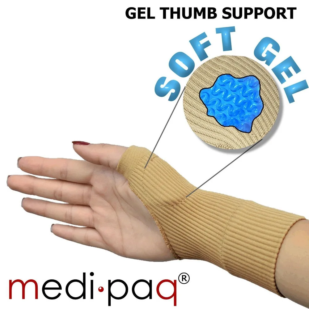 Thumb Support Arthritis X2 Left Right Hand Brace Spt Gel Wrist Spica Sprain^