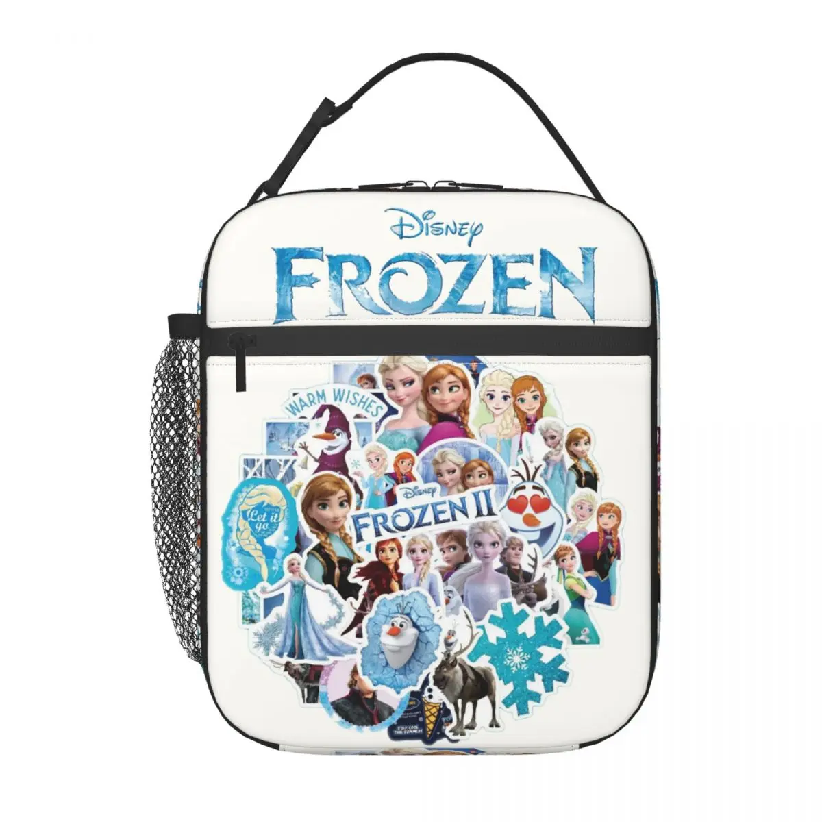 For Kid Storage Bag Cute Elsa Princess Durable Lightweight Disney Frozen Leakproof InsulatedFood ContainerWork