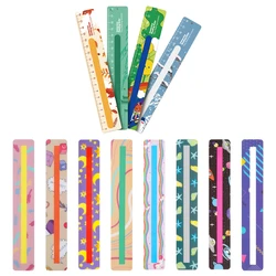 12pcs Readers Guided Reading Strips Adults Kids Bookmarks Highlight Colorful