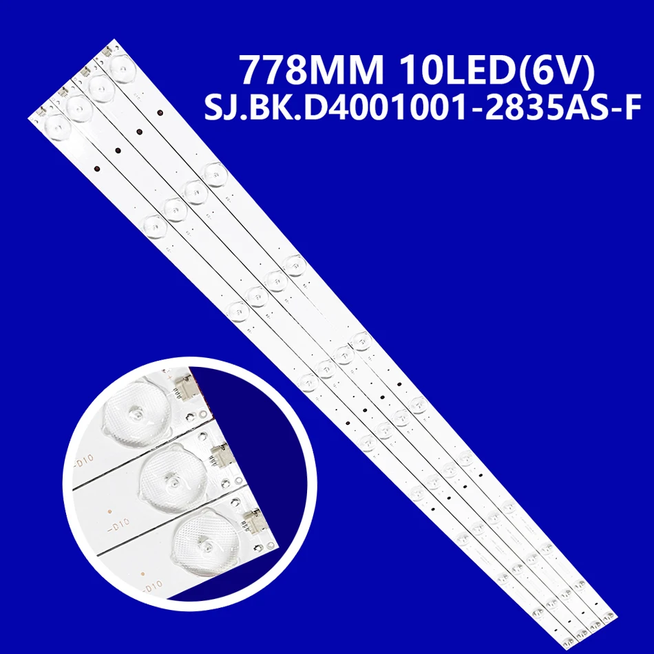 

Лента светодиодной подсветки для Hit achi 40A3 LE40A3 LED-40D1070 KUNFT 40CGL107016 SJ.BK.D4001001-2835AS-F 1.14.FD400006