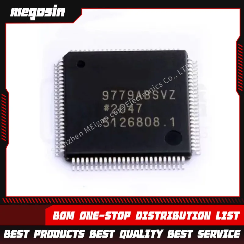 1PCS/LOT  AD9779ABSVZ 9779ABSVZ QFP100 Digital-to-Analog Conversion Chip