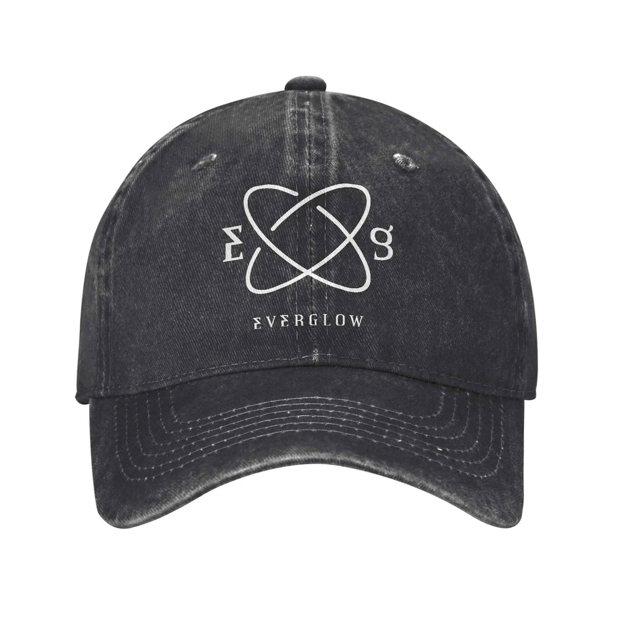 Everglow Kpop Girl Group Trucker Hats Outfit For Men Women Baseball Caps Vintage Wear Sun Caps Adjustable